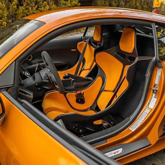 STRATEC SYSTEMS Senna Style Dry Carbon Fiber Racing Seats for McLaren 570S 570GT 600LT 720S P1...