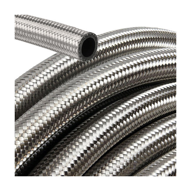 #10 SS Braided Hose 12ft - 21SSN1012