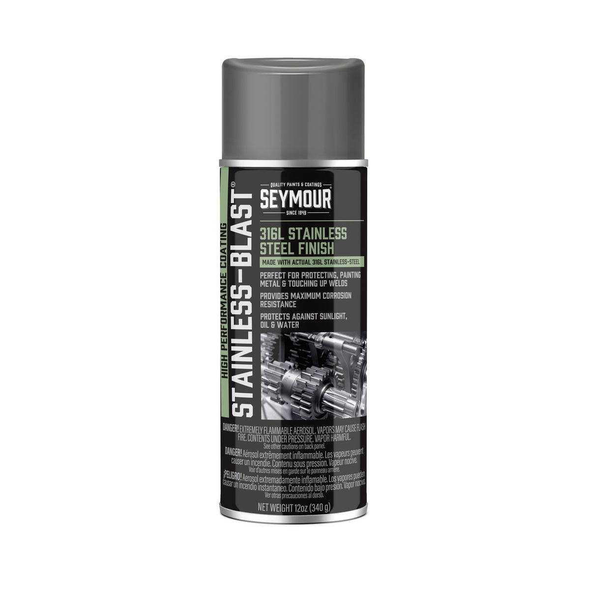 Stainless Blast Paint Spray Can 13oz - 1654