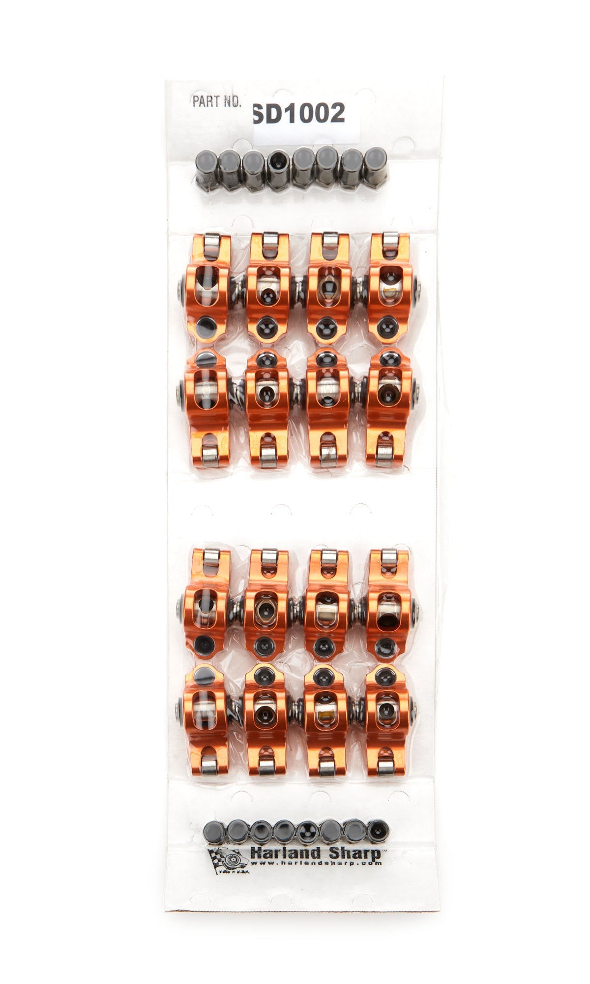 SBC Roller Rocker Arm Set 1.6 Ratio 3/8 Stud - SD1002