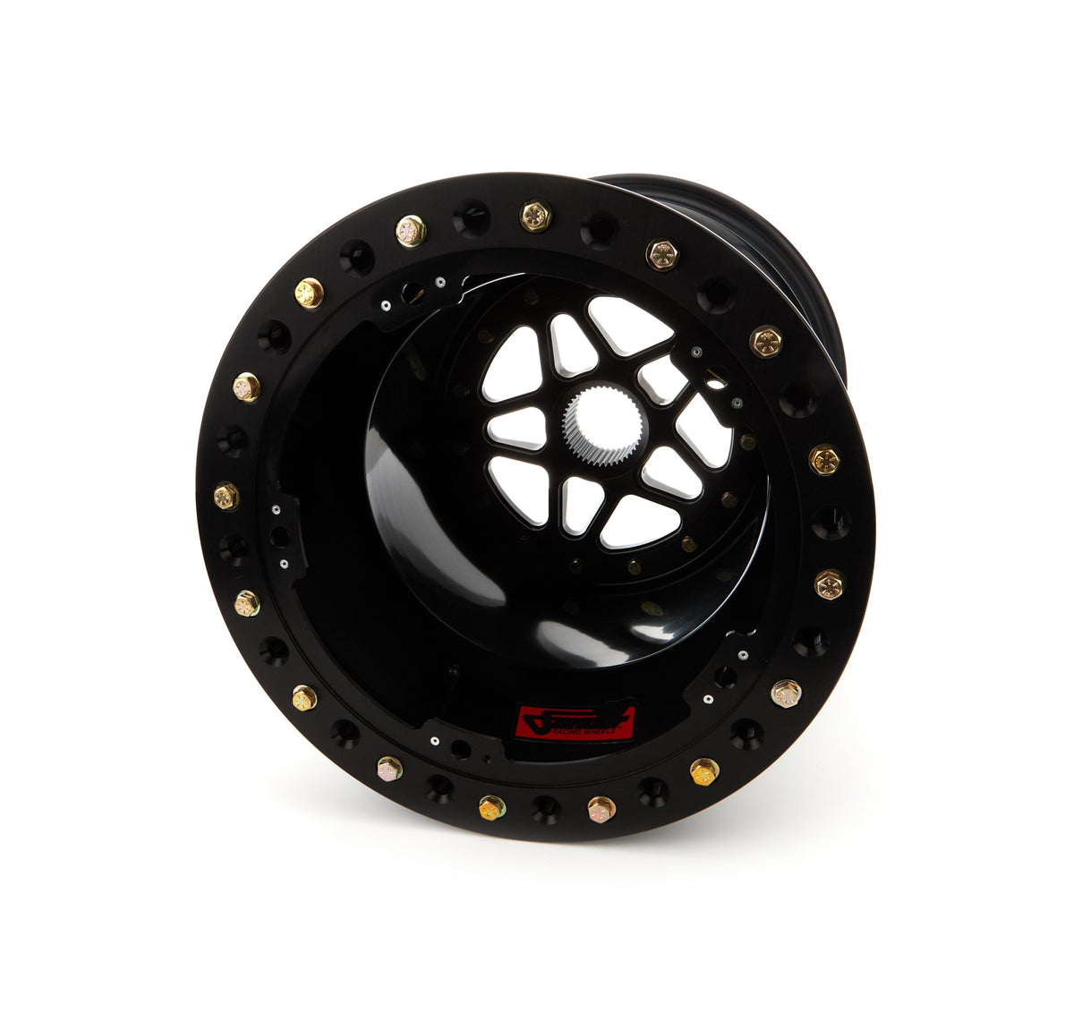 Sprint Wheel 15x18 5in BS Outside Lock Black - S15185SO2B
