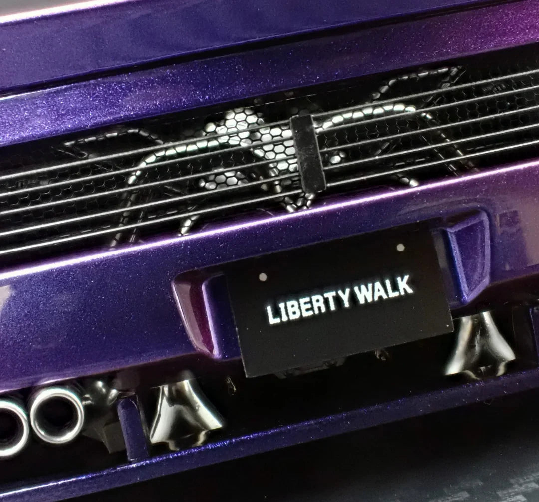 Ignition-Model Ferrari Testarossa 512 LBWK LB-Works Purple Metallic 1:18