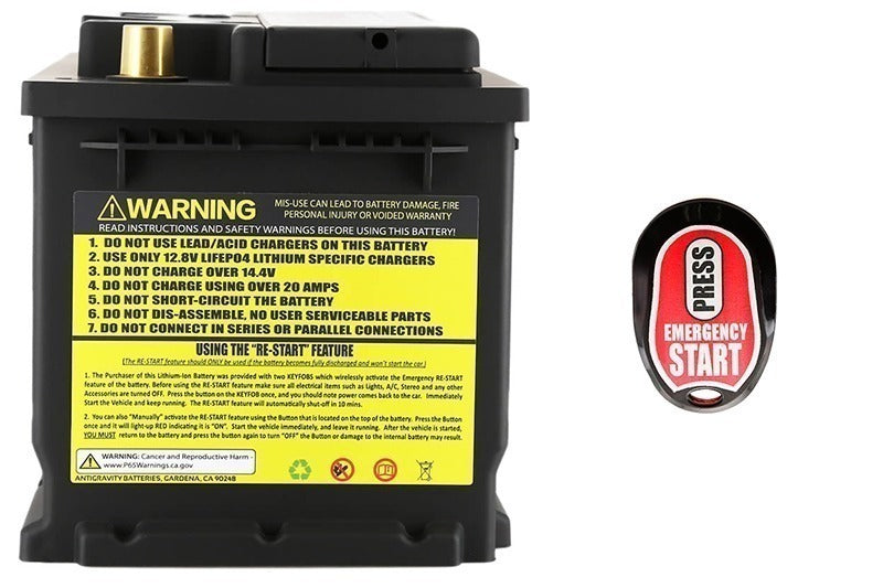 SOUL Performance Antigravity H6/Group-48 Lightweight Lithium Car Battery