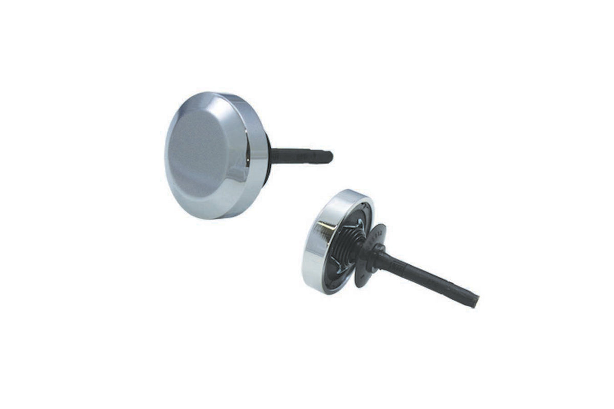 Cap Power Steering Pump Saginaw Style Chrome - 3131