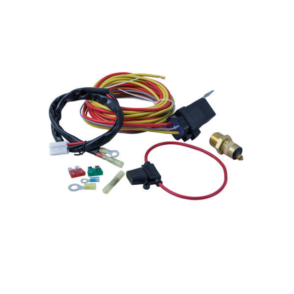 Fan Relay Kit 3/8in NPT Switch and 165-185 Deg - 3185
