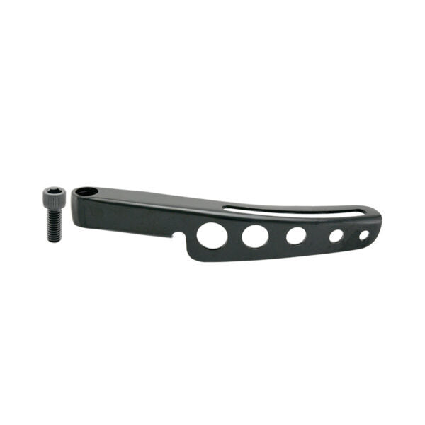 Alternator Bracket 69-75 SBC Upper LWP Black - 6076BK