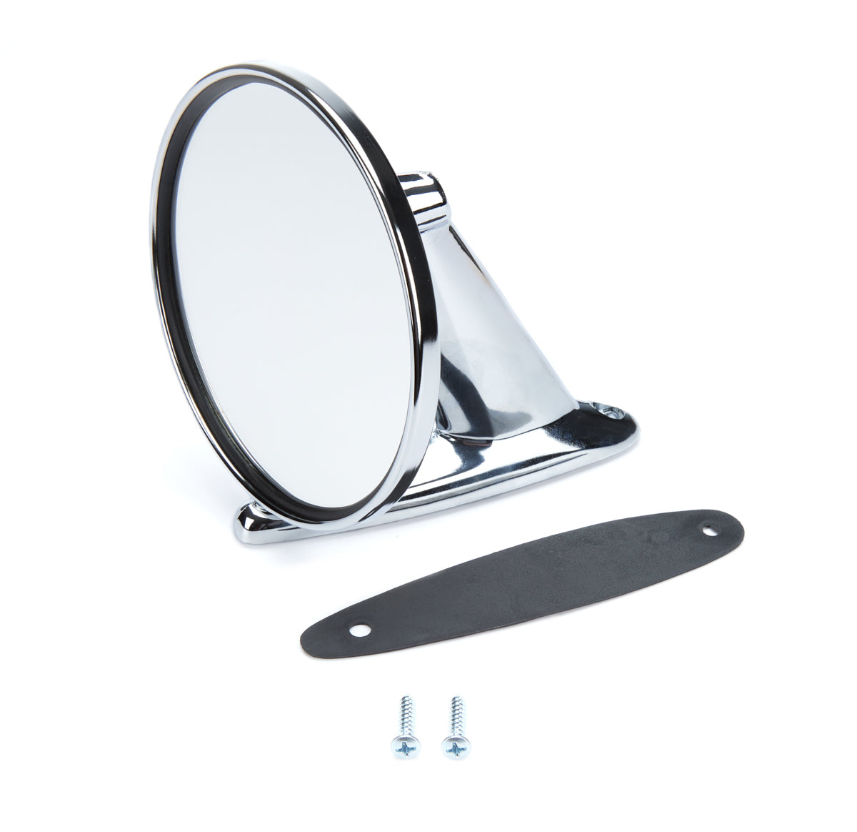 Chrome Mirror Car Side Universal 4.75in Round - 8222