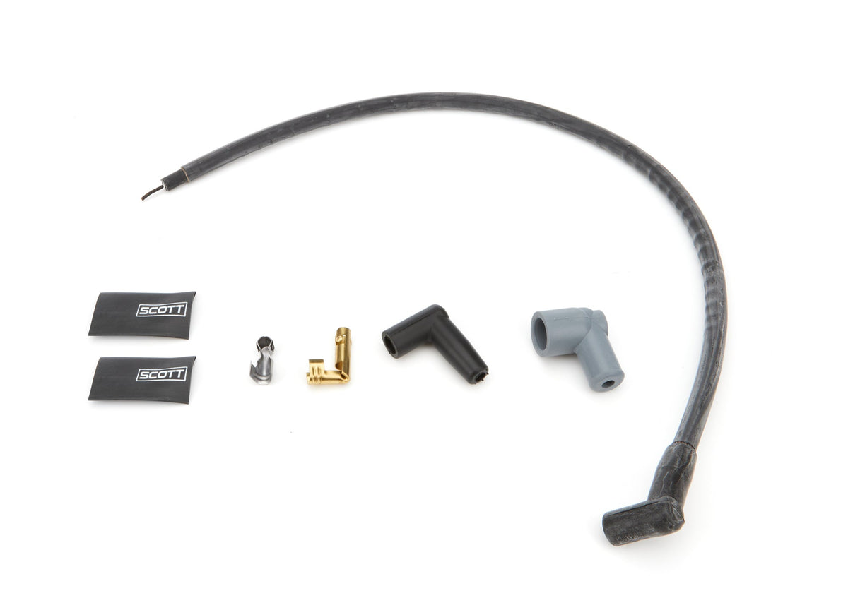 SBF Spark Plug Wire Set 45-Degree - Black - CH4261