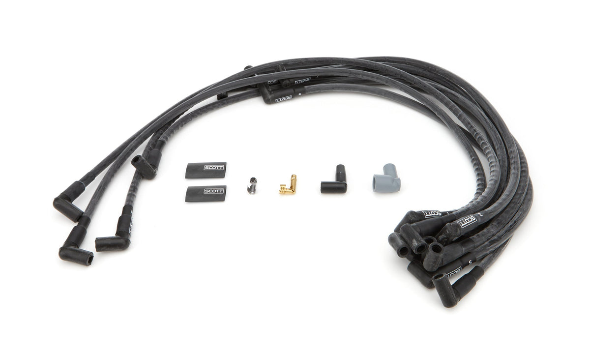 SBC Spark Plug Wire Set Black 604 Crate Engine - CH6041