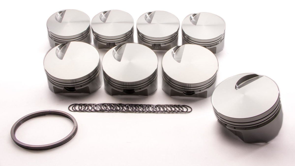 BBC Flat Top Piston Set 4.280 Bore -3cc - 142979