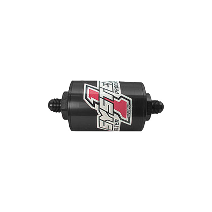 Pro Street Inline Fuel Filter - #6 Billet - Blk - 200201406B