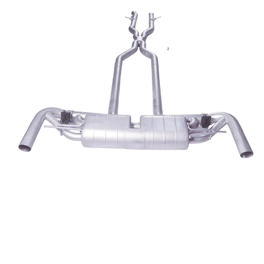 Rapid Vehicles For 2012~2016 Mercedes AMG GL63 ML63 X166 5.5 Exhaust Muffler, Car Electric Valve...