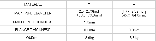 FR SPORT Tomei Expreme Ti Full Titanium Y-Shape Mid Pipe Kit Infiniti fits Q50 Q60 400Z...