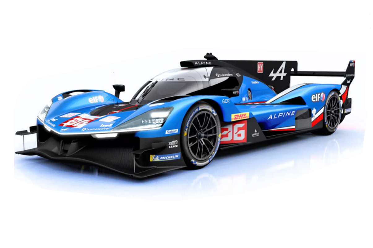 Solido Alpine A424 LMDh Team Alpine Racing #36 Interlagos Brazil GP 2025 Blue 1:18
