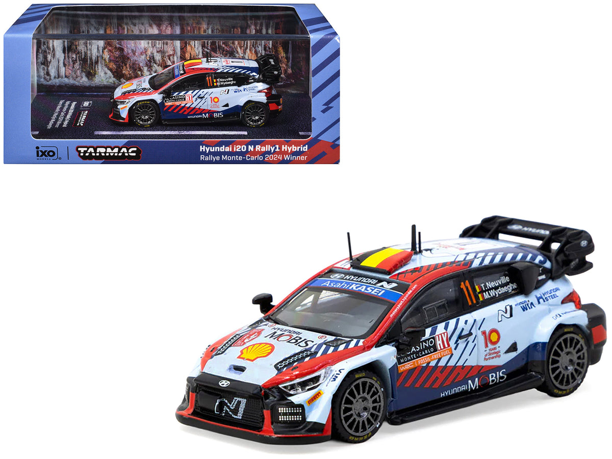 Rapid Vehicles Hyundai i20 N Rally1 Hybrid #11 Thierry Neuville - Martijn Wydaeghe Winner "Rallye...