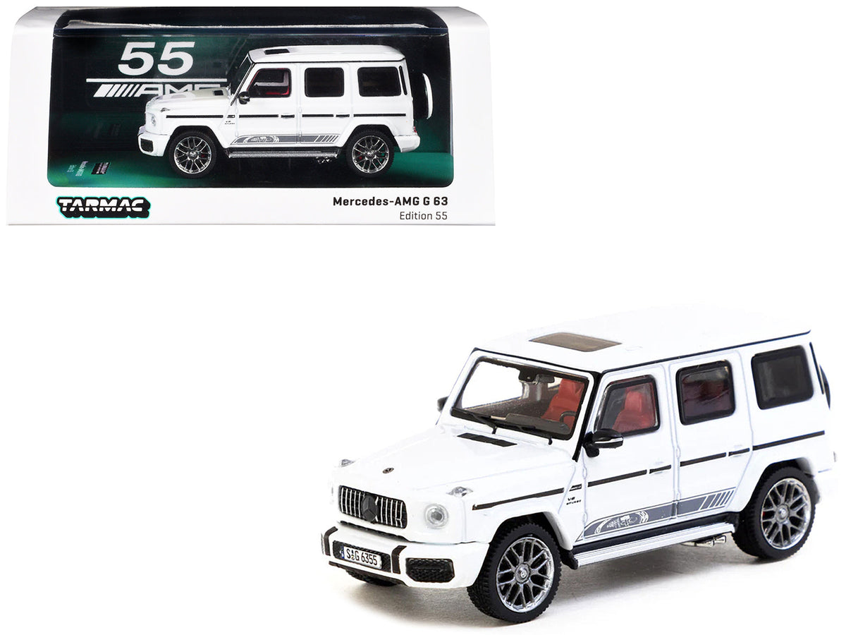 Rapid Vehicles Mercedes-AMG G 63 "Edition 55" White "Road64" Series 1/64 Diecast Model Car by...