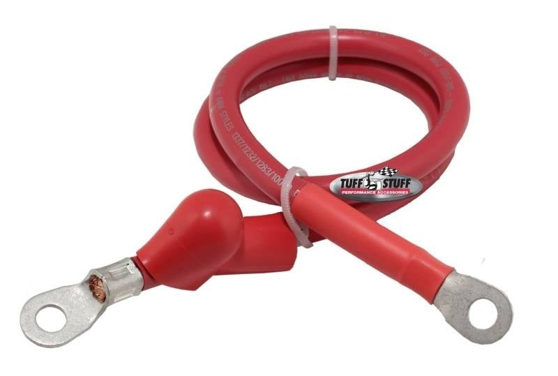 Charge Wire 48in 4-Gauge w/Boot - 754448