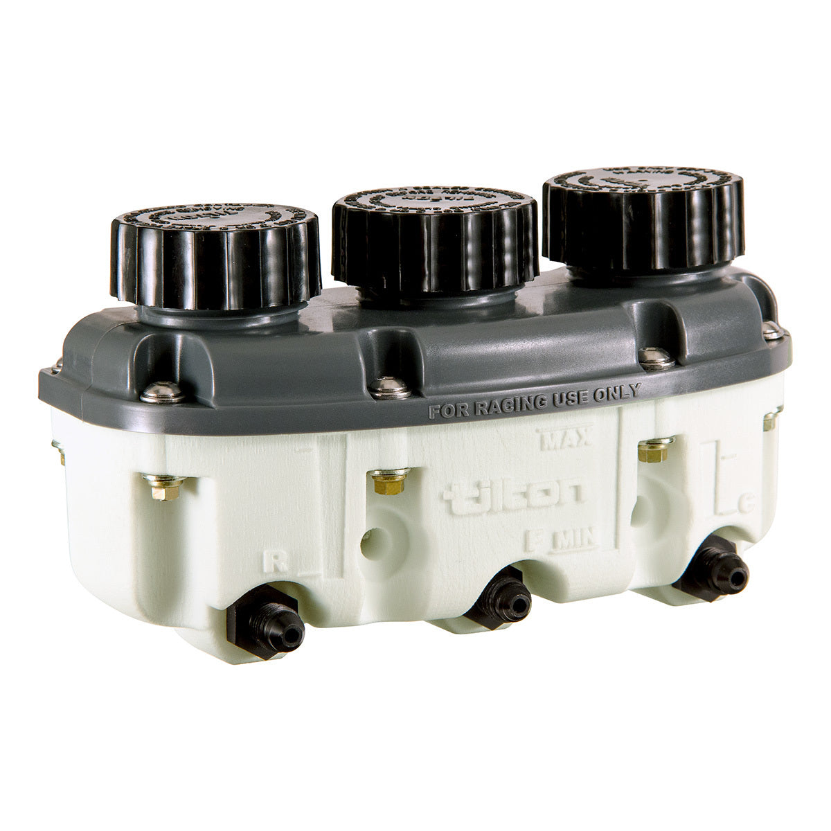 Reservoir Plastic 3- Chamber Low Profile -4an - 72578