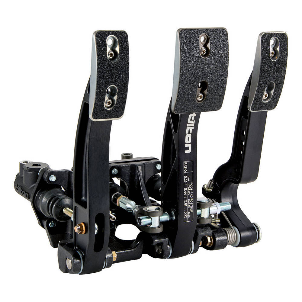 Triple Pedal Assy. Floor Mnt Aluminum - 72803