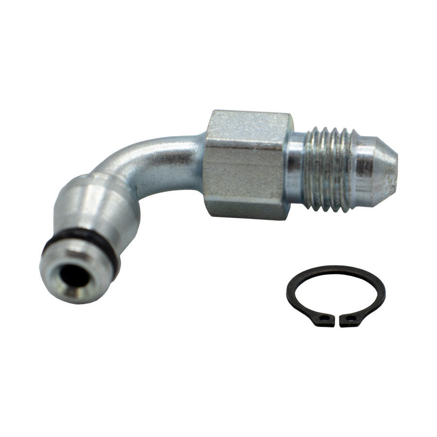 Inlet Swivel Fitting 90 Deg Male 4an - 79523