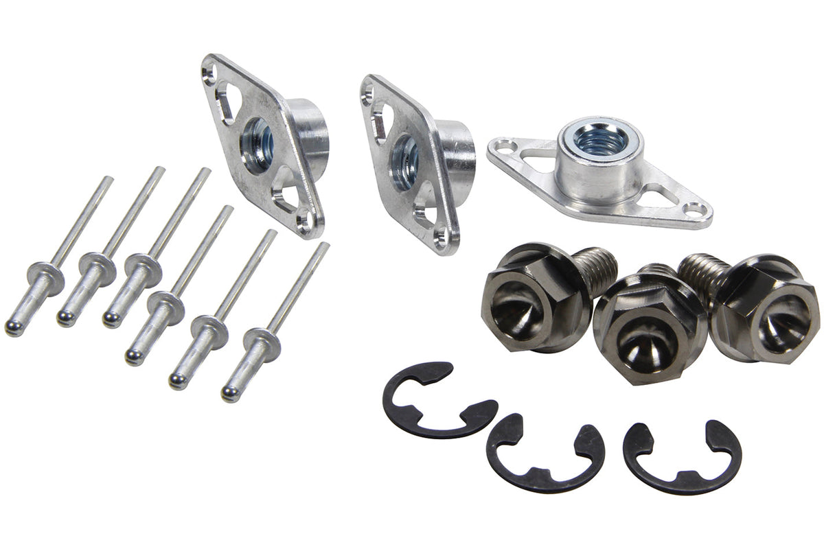 Wheel Cover Retaining Bolt Kit Titanium - TIP4442