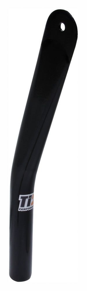 Front Wing Post Bent Foward Steel Black - TIP6122