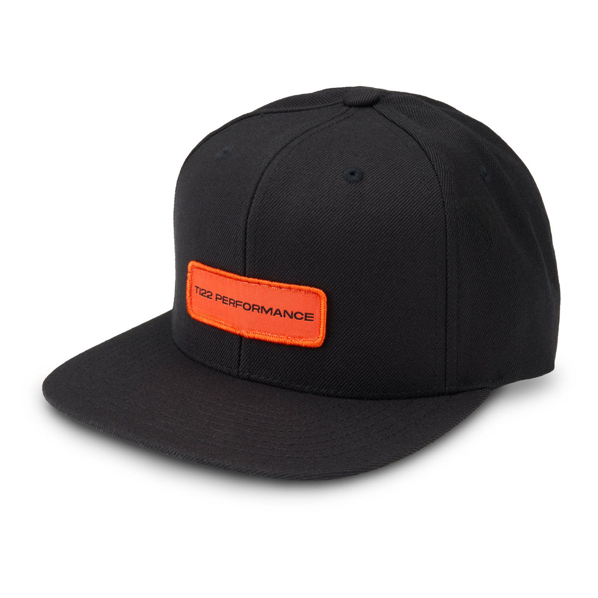 Hat Flat Brim Black With Ti22 Patch - TIP9075