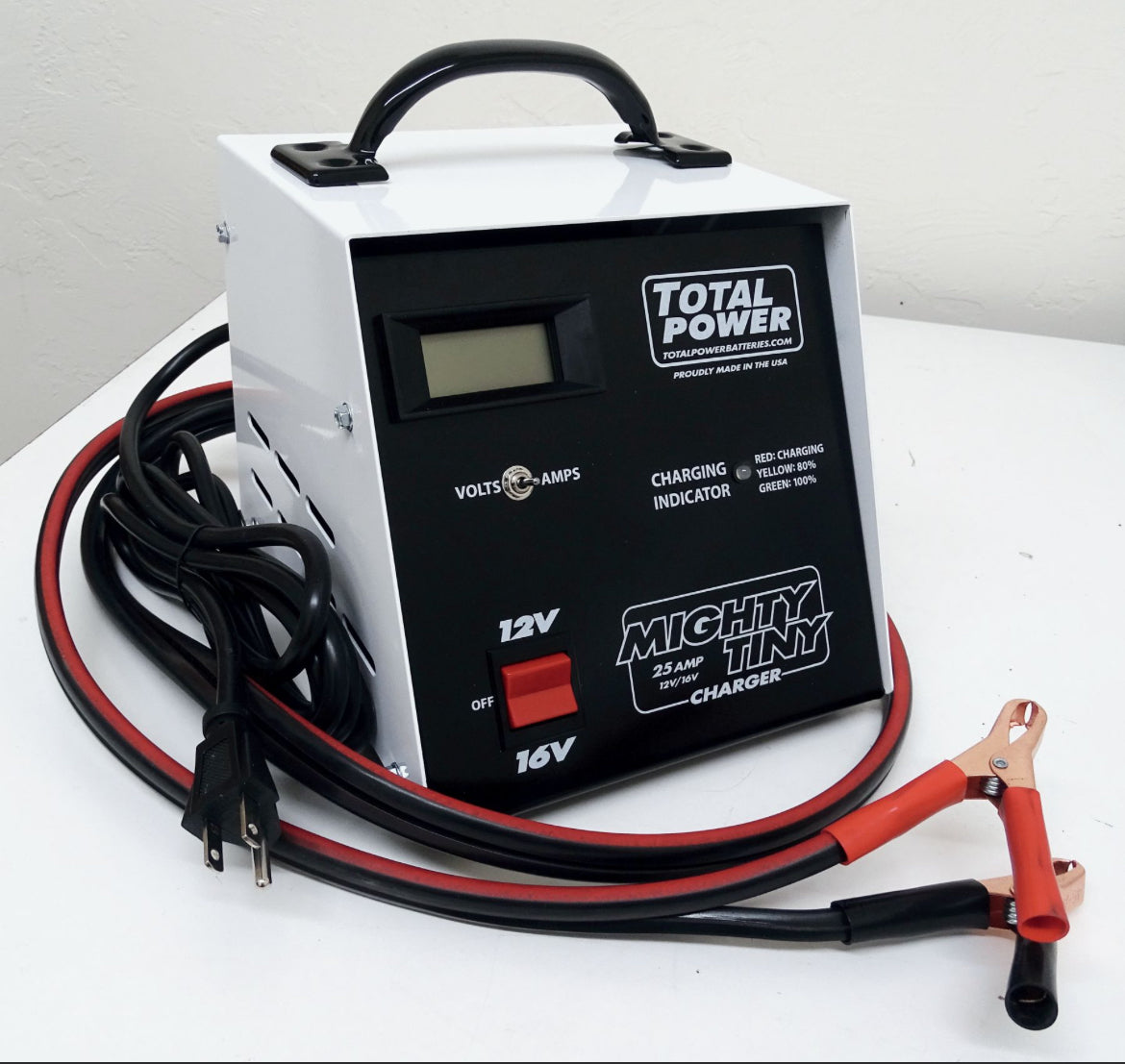 Battery Charger 25 Amp 12/16 Volts - MT25A