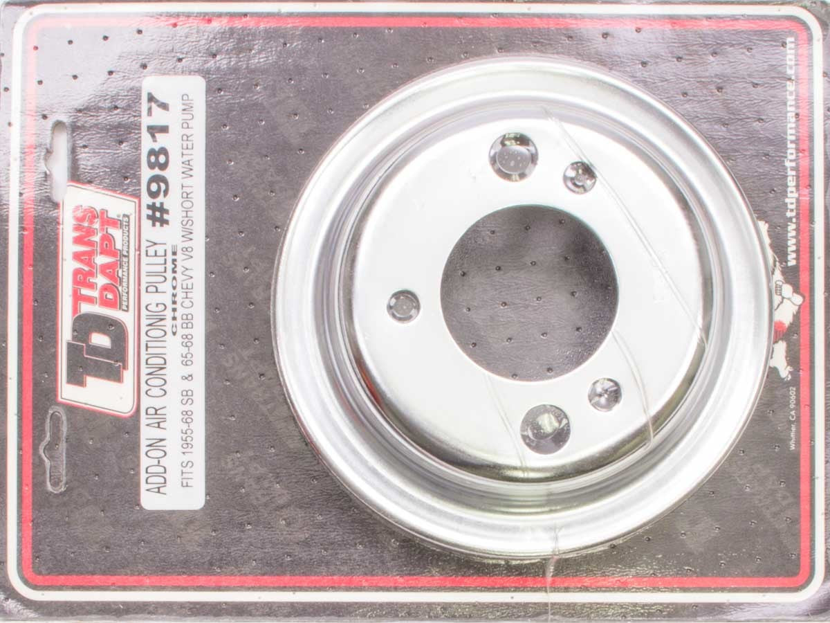 Pulley Big Block Chevy A/C Add-o - 9817