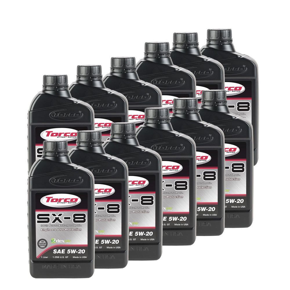 SX-8 5w20 Synthetic Oil Case 12x1 Liter Dexos1 - A120520CE