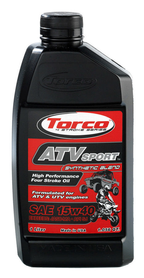 ATV Sport Four Stroke Ra cing Oil 15w40-1-Liter B - T691540CE