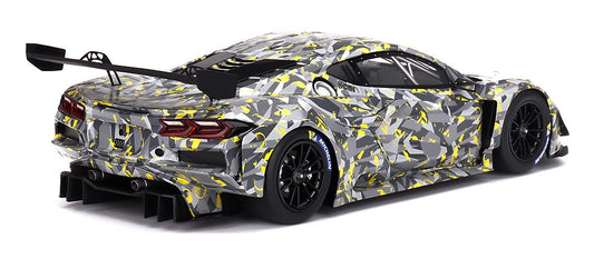 STM Diecast Topspeed 2022 Chevrolet Corvette C8 Z06 GT3.R Sebring Test Car Camo 1:18 - View 2