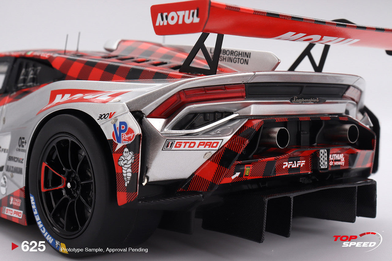 Topspeed Lamborghini Huracan GT3 EVO2 #9 Pfaff Motorsports 12hrs Sebring 2025 1:18