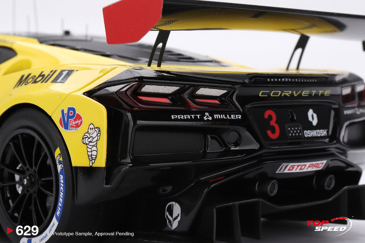 STM Diecast Topspeed Chevrolet Corvette C8 Z06 GT3.R #3 Corvette Racing by Pratt Miller...
