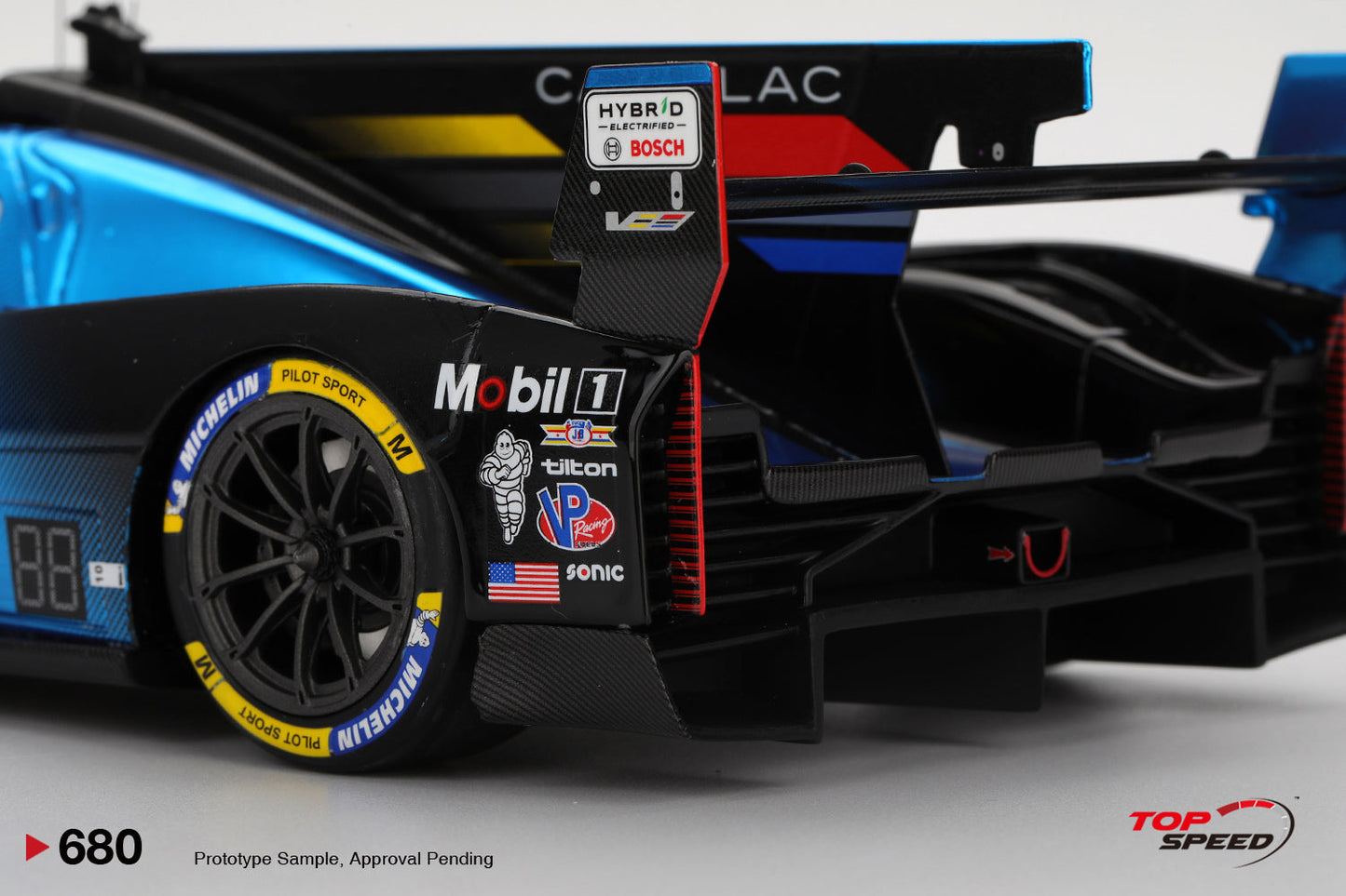 Topspeed Cadillac V-Series.R #10 Wayne Taylor Racing 2025 IMSA Daytona 24 Hrs 1:18