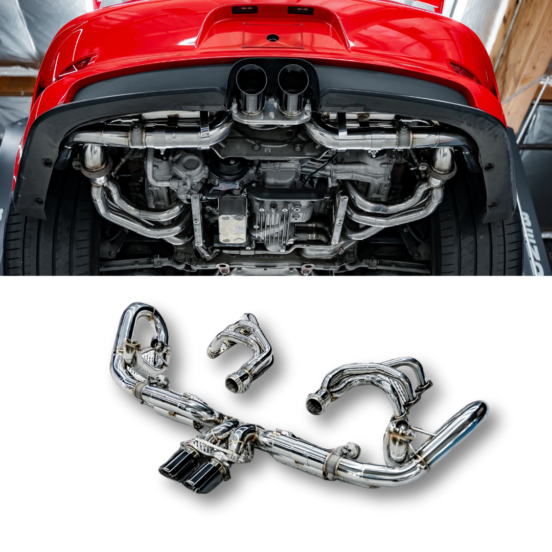 Porsche 911 991 GT3 AFD F1 Exhaust System