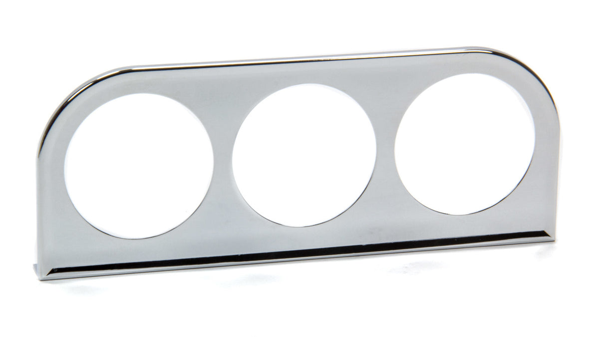 Mounting Panel 2-1/16 3 Hole Chrome - 240036