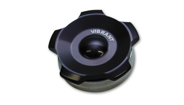 Black Alum Fill Cap w/ Alum. Weld Bung 2in - 11291