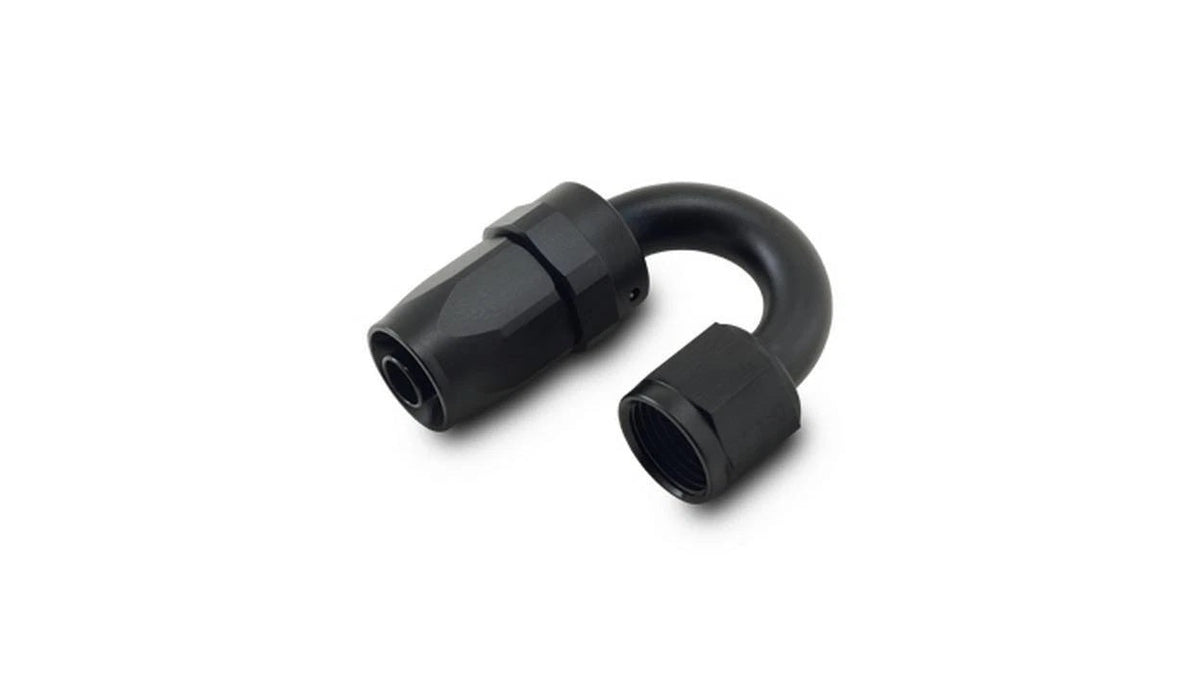 Aluminum. 180 Deg. Hose End Fit. - 21820