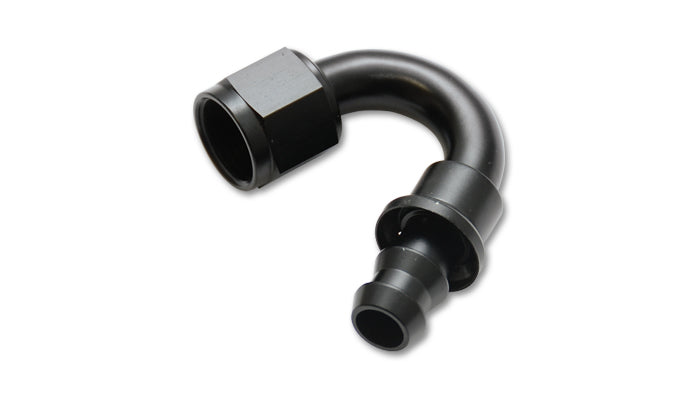 -6AN Push-On 150 Degree Hose End Fitting - 22506
