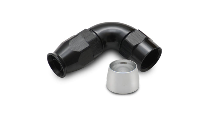Fitting Hose End Full Flow PTFE 90 Degree - 28906