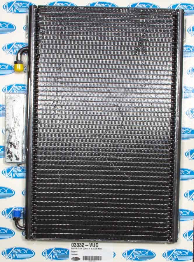 Super Flow Cond 20.75X14 Black - 03332VUC