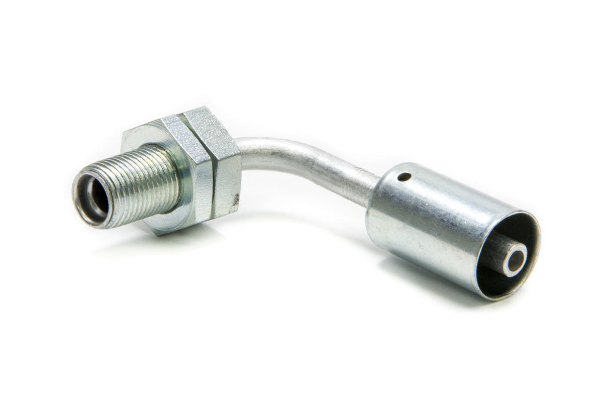 #6 90 Degree Bulkhead Beadlock O-Ring Fitting - 35881VUG