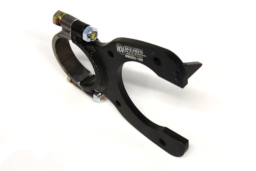 Caliper Mount Right Clamp-On Metric Fab. - WM20018R