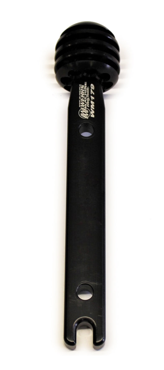 Shift Handle Straight w/ Knob Black 5-1/2in Tall - WM29179