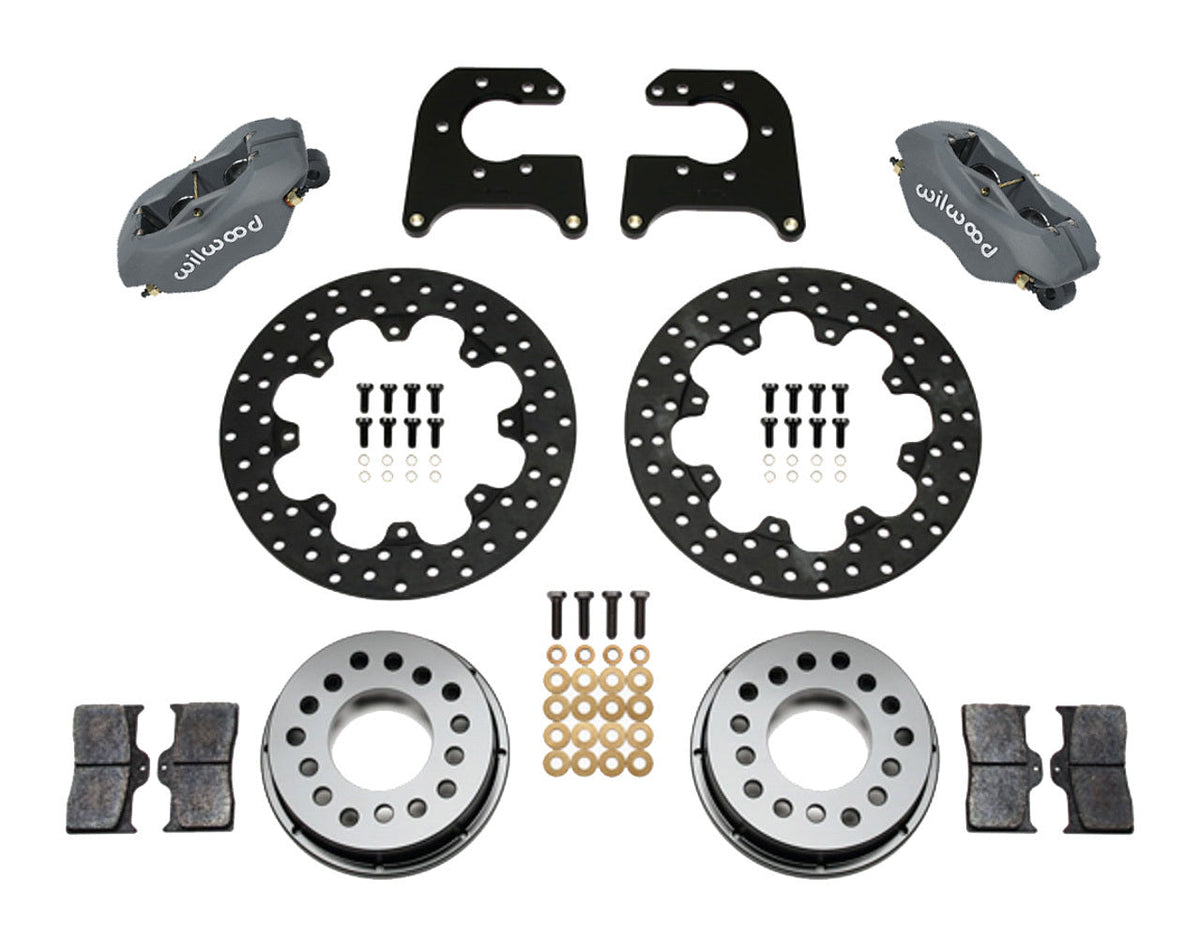Fdl Rear Drag Kit Drilled Rot - 1400260BD