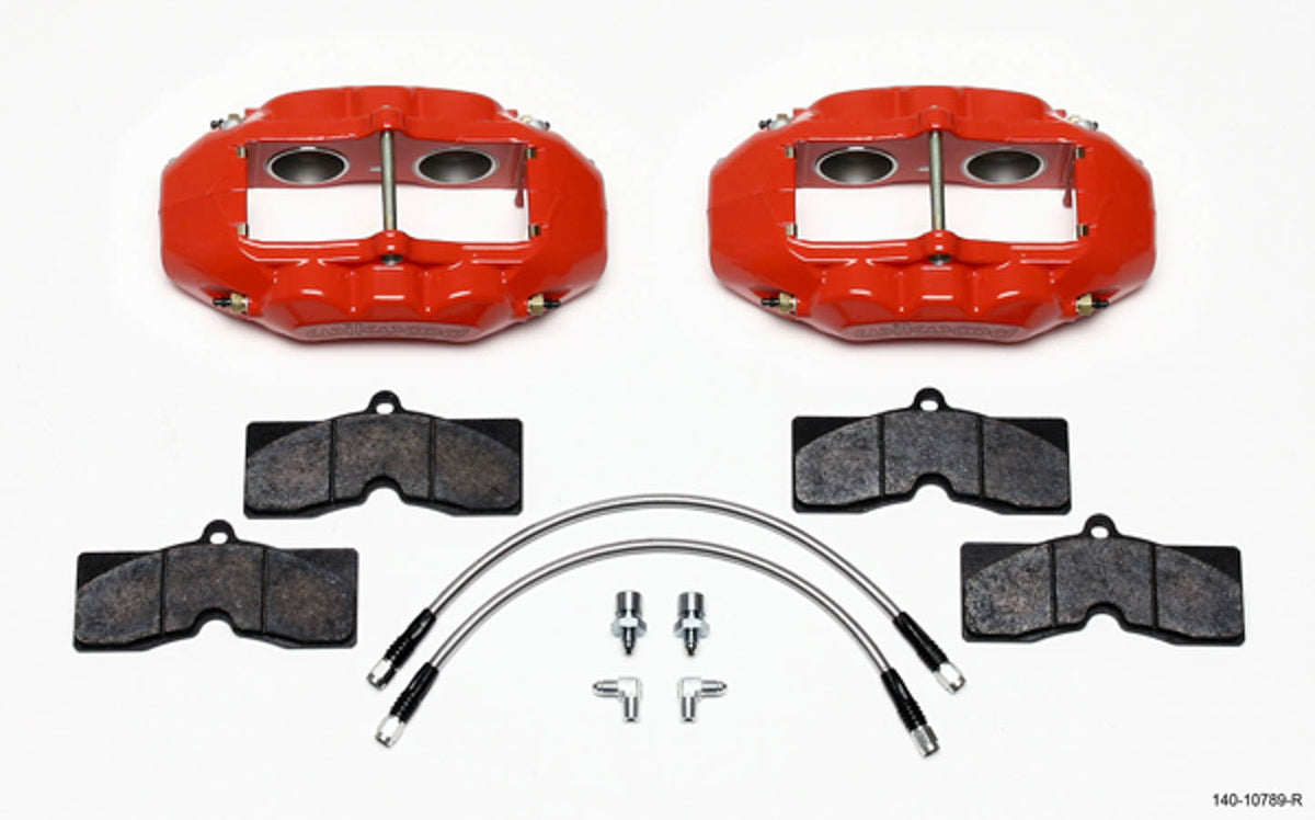 D8-4 Front Caliper Kit Red Cor - 14010789R