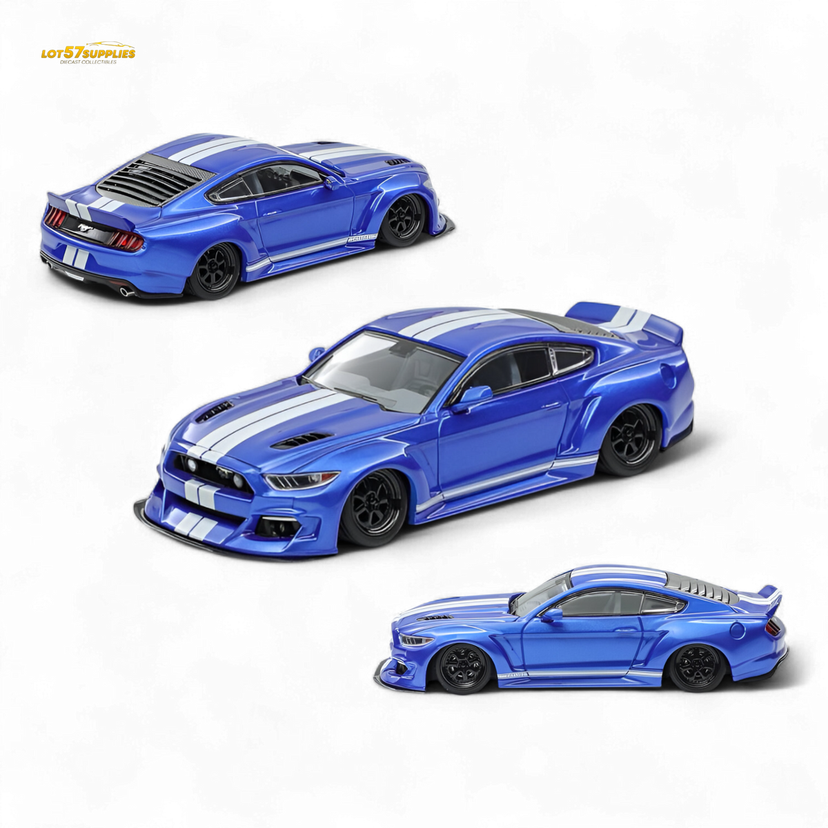 Liberty64 Mustang Widebody Kit 1:64