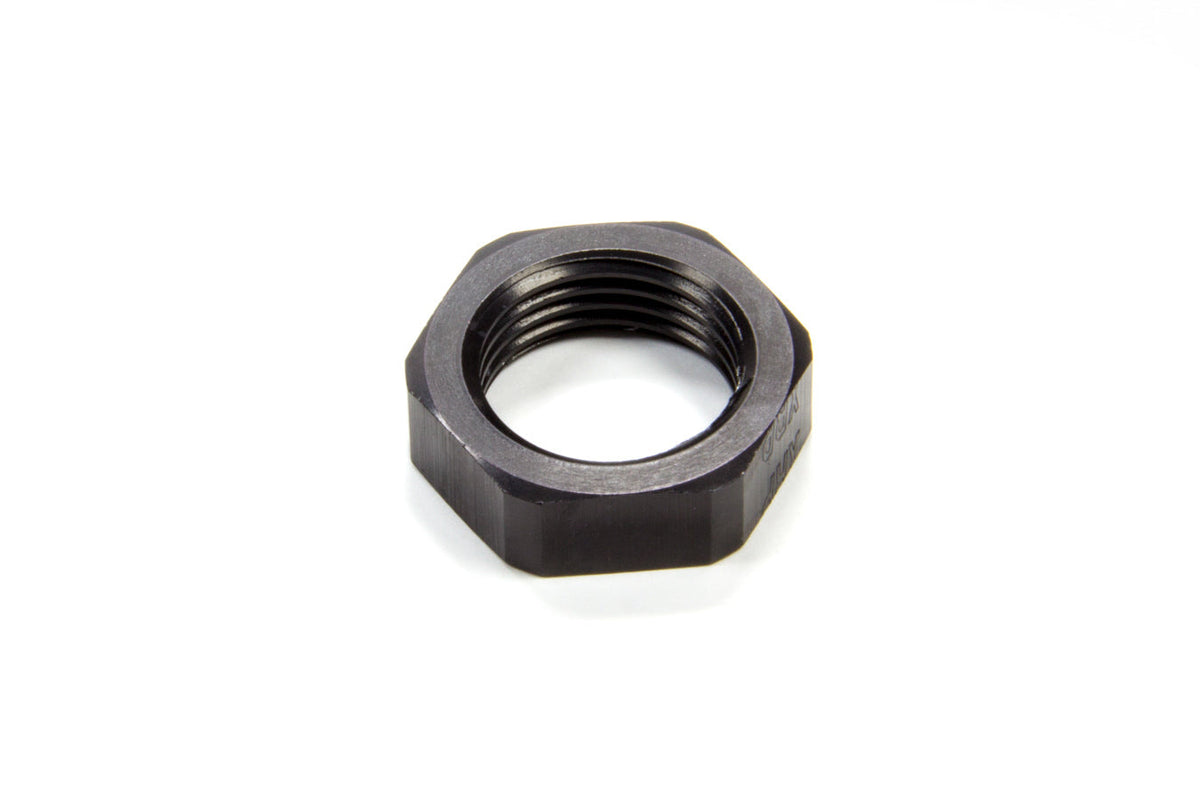 #8 Bulkhead Nut Alum Black - 992408BB