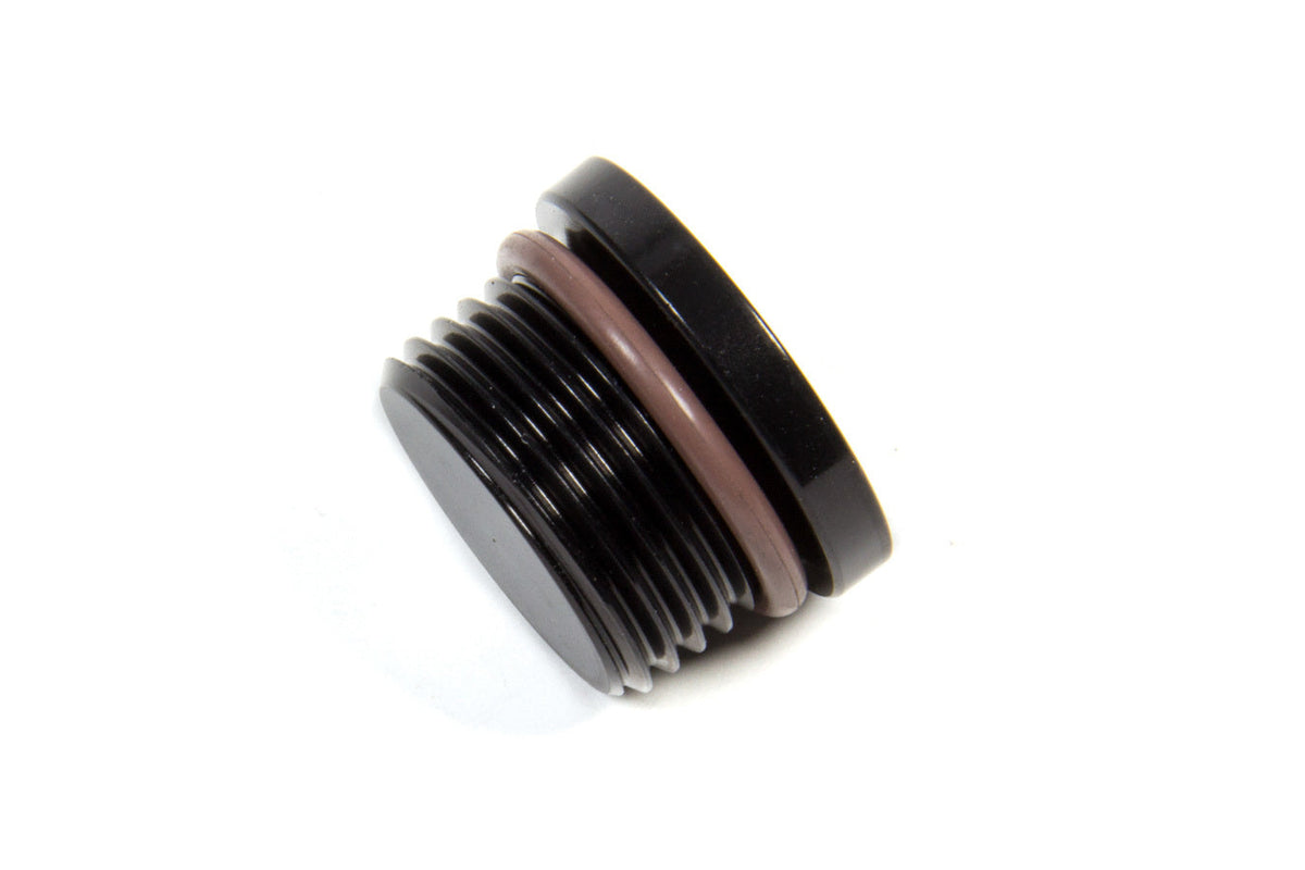 -12 ORB Internal Hex Port Plug Alum. - Black - IHP012
